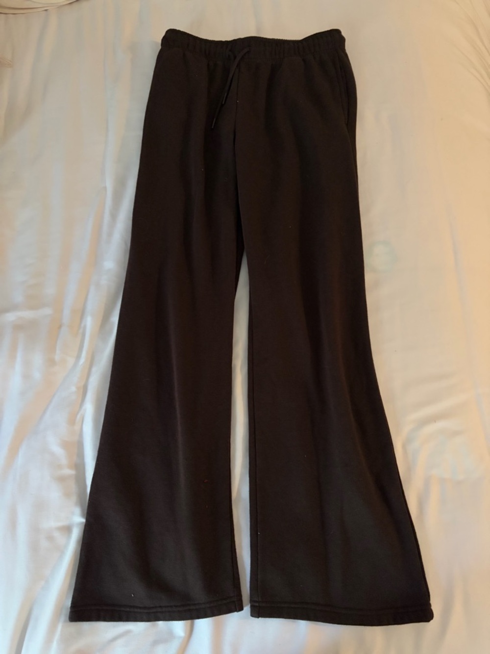 Primark brown wide leg sweatpants